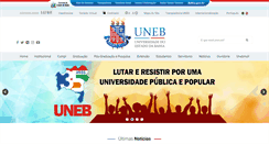 Desktop Screenshot of portal.uneb.br