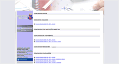 Desktop Screenshot of concursodocente.uneb.br