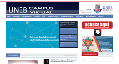 Desktop Screenshot of campusvirtual.uneb.br